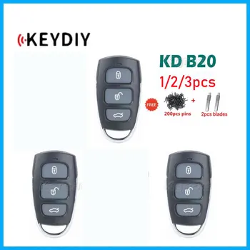 1/2/3шт Keydiy KD B20 Универсальный Дистанционный Ключ 3/4 Кнопки Автомобильный Дистанционный Ключ для Hyundai Style для KD900 KD Mini KD-X2 Ключевой Программатор