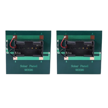 5X1 Вт 4 В Перезаряжаемая Батарея Типа АА Зарядное Устройство Для Солнечных Батарей С Основанием Для Прямой Зарядки Батарей 2XAA
