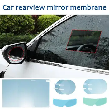 Автомобильное зеркало заднего вида Пленка от дождя Боковые зеркала автомобиля Наклейки против запотевания Боковое зеркало автомобиля Защитная пленка от запотевания Для четкого обзора