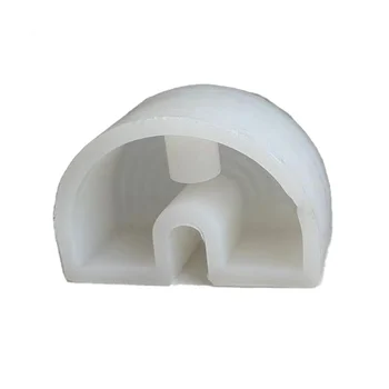 Подсвечник в форме радужной арки Силиконовые формы DIY Бетонная штукатурка Радужный подсвечник Лоток Керамическая форма (B)